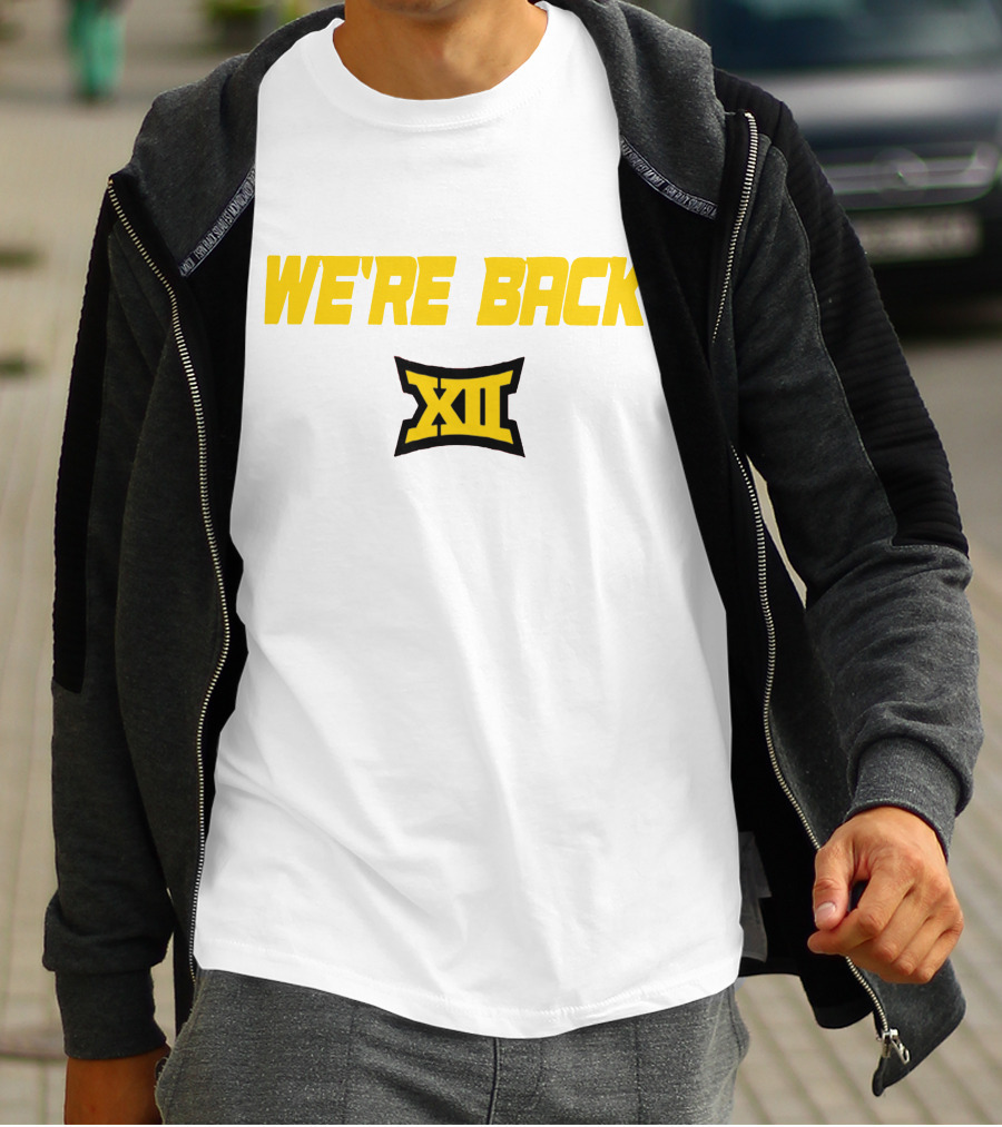WE'RE BACK XII Big 12 Conference T-Shirt