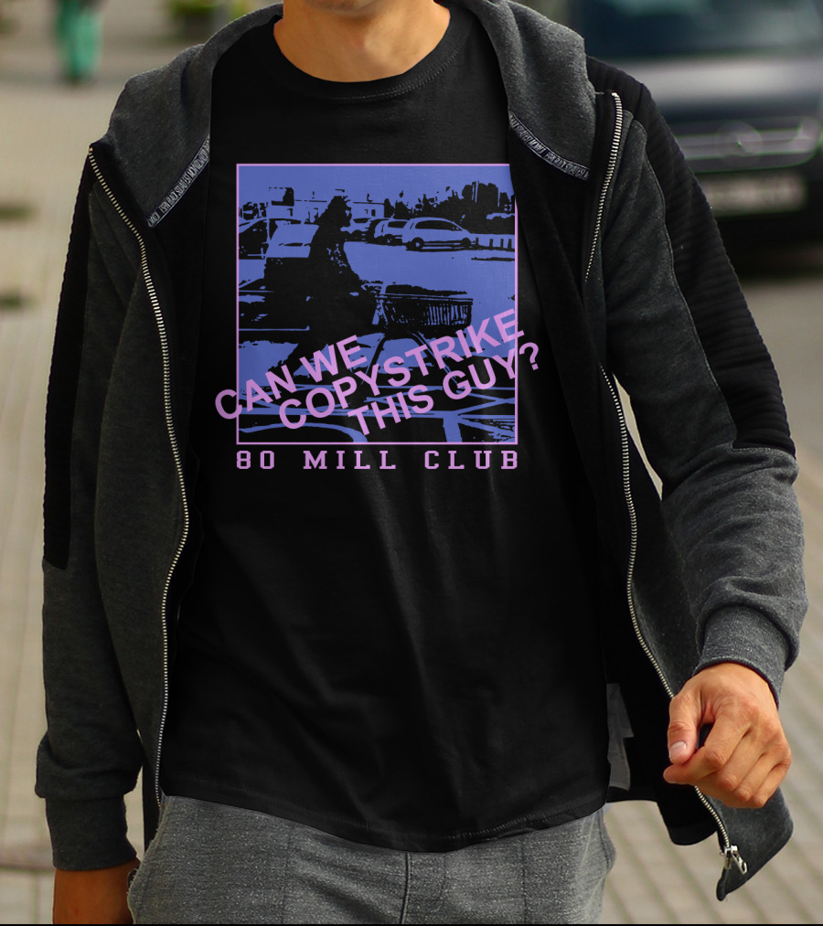 Can We Copystrike This Guy 80 Mill Club Pewdiepie T-Shirt
