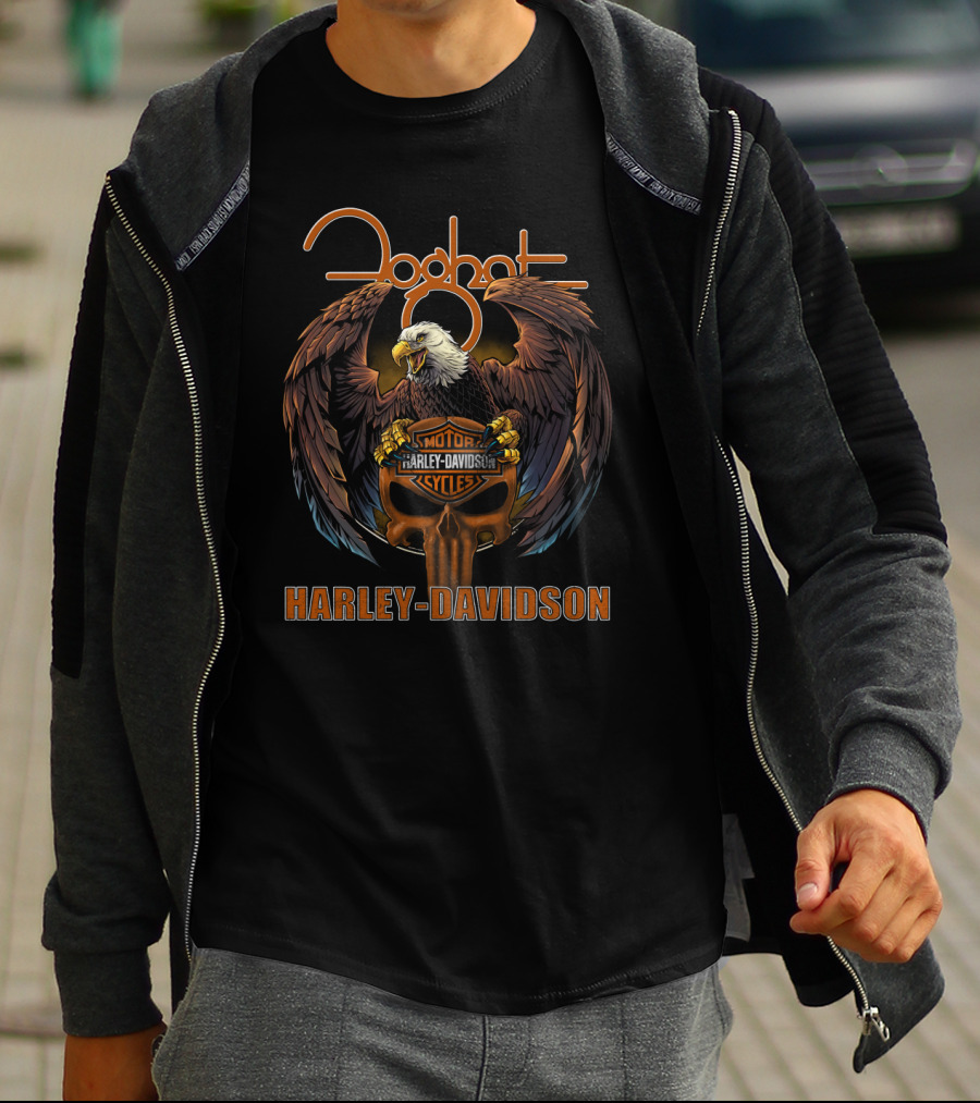 Foghat Harley Davidson Eagle Motorcycles T-Shirt