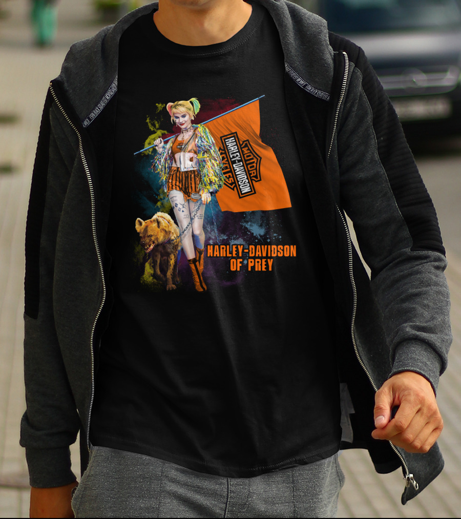 Harley Davidson Of Prey Cycle Fest Harley Quinn T-Shirt