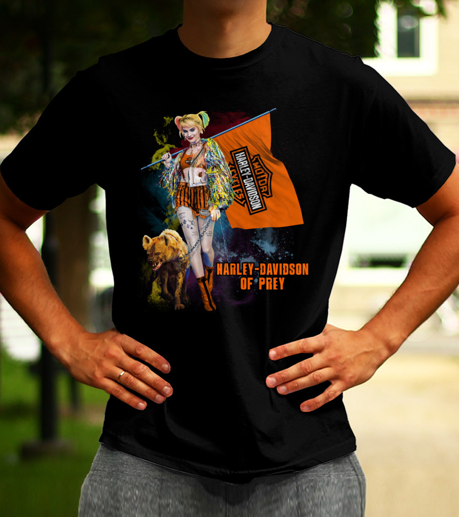Harley Davidson Of Prey Cycle Fest Harley Quinn T-Shirt