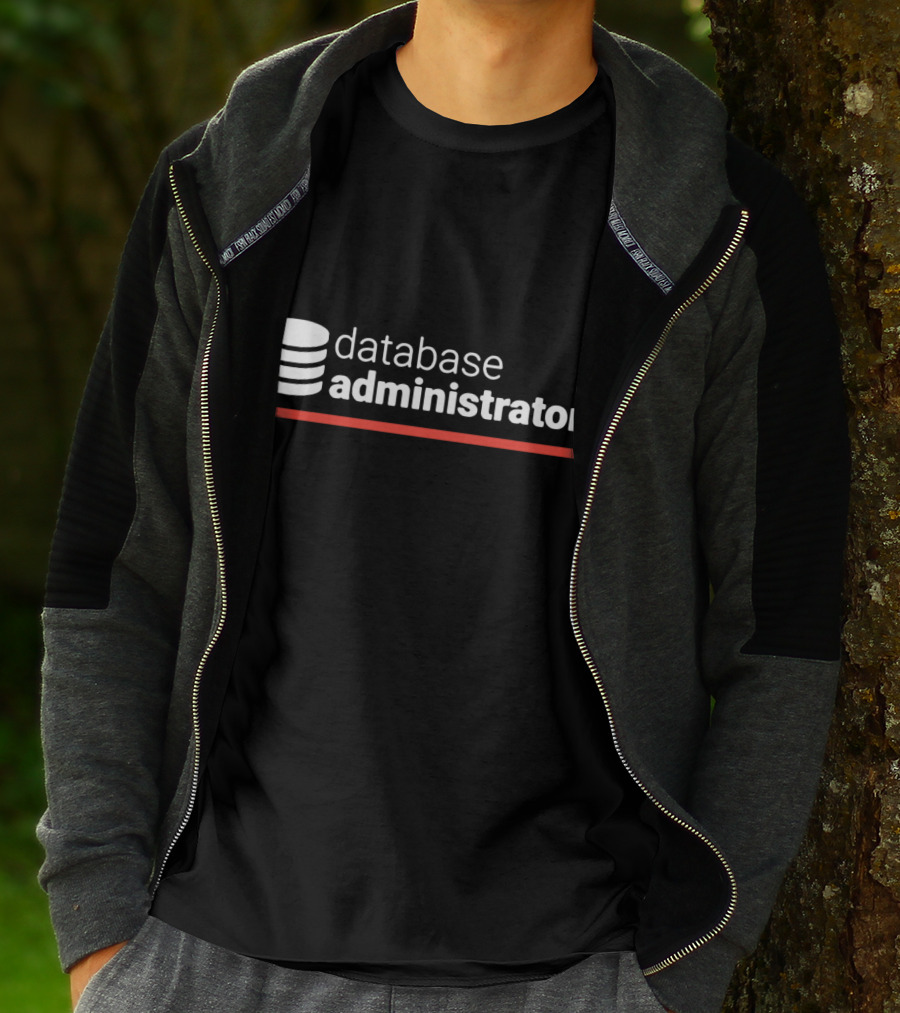 Database Administrator Iconic Stack T-Shirt