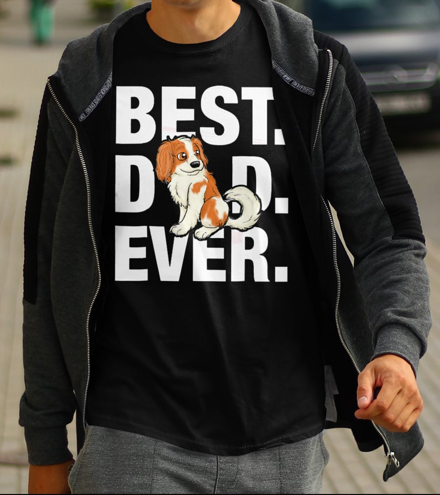 BEST DAD EVER Cavalier King Charles Spaniel T-Shirt