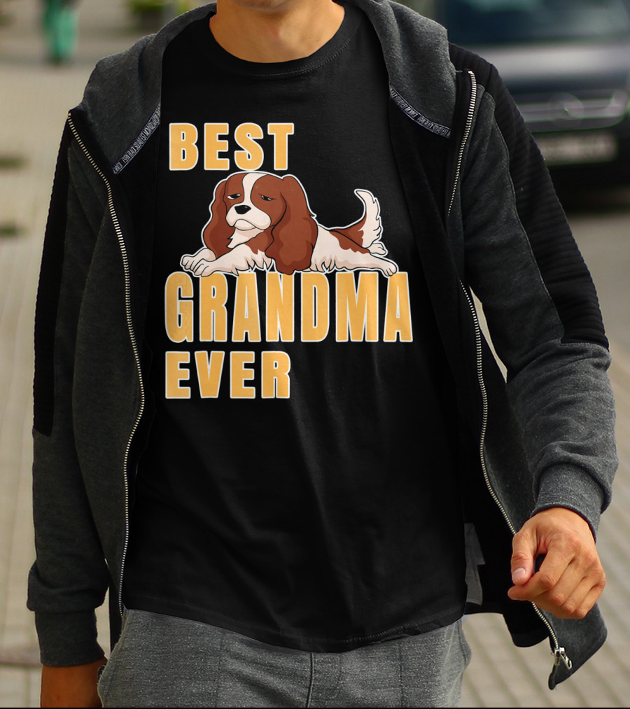 Best Cavalier King Charles Spaniel Grandma Ever T-Shirt