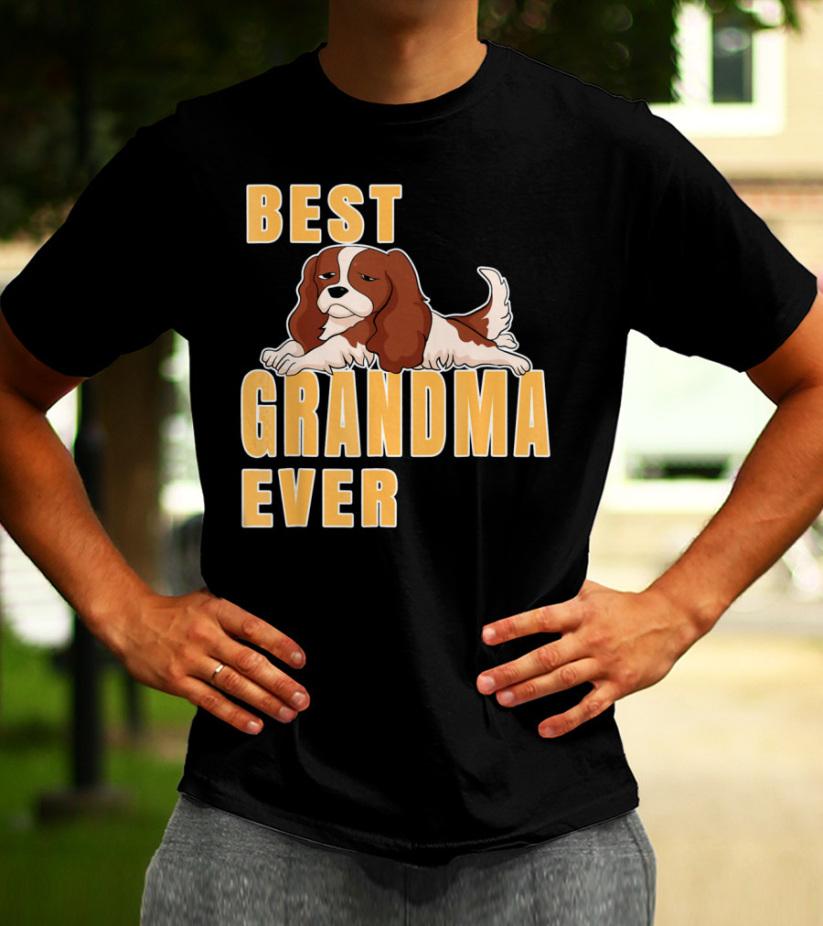 Best Cavalier King Charles Spaniel Grandma Ever T-Shirt