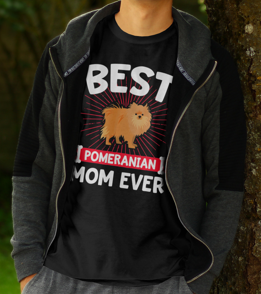 Best Pomeranian Mom Ever T-Shirt