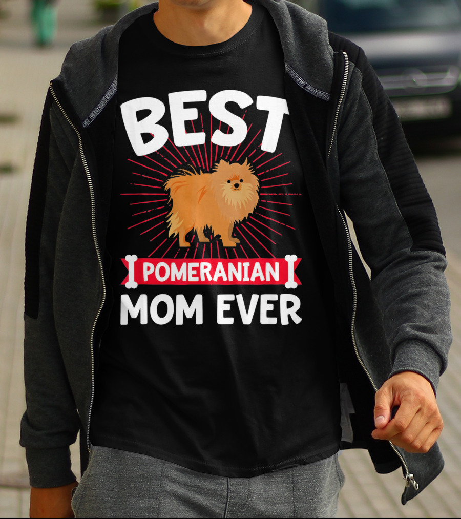 Best Pomeranian Mom Ever T-Shirt