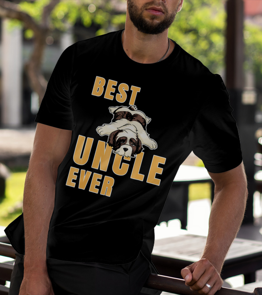 Best Shih Tzu Uncle Ever Dog T-Shirt