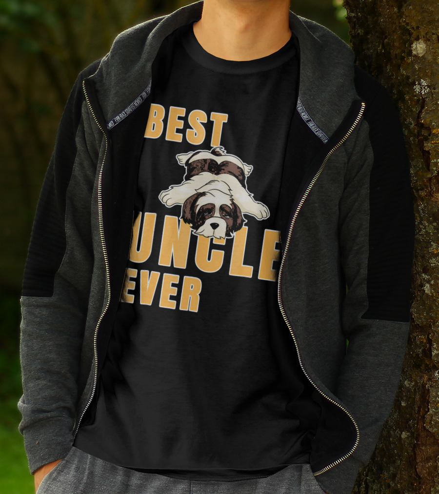 Best Shih Tzu Uncle Ever Dog T-Shirt