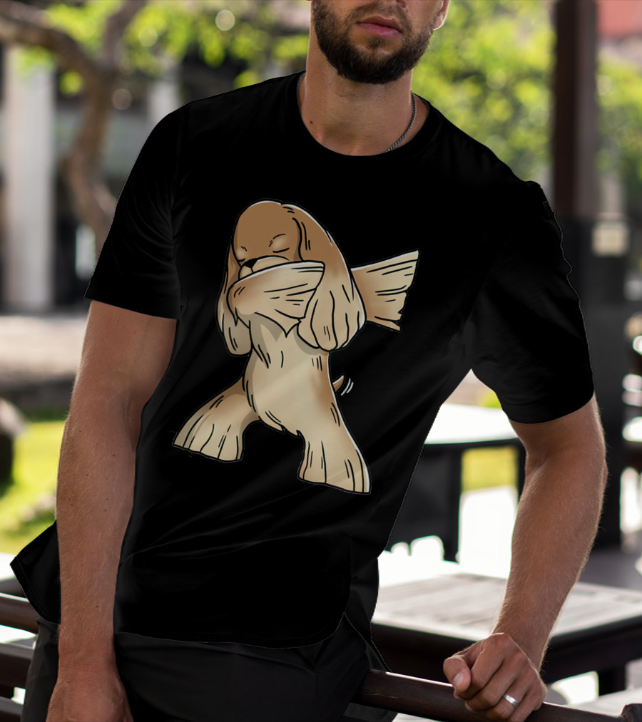 Cocker Spaniel Dab Pose Dance Move T-Shirt