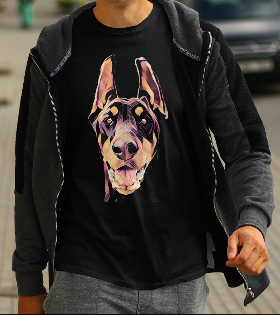 Doberman Pinscher Dobie Classic Dog T-Shirt