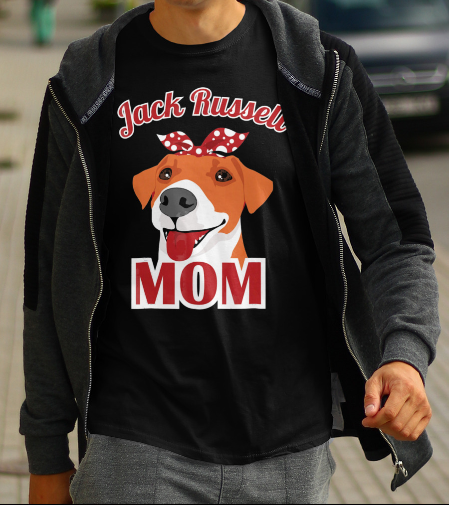 Jack Russell Terrier Mom Puppy Dog T-Shirt