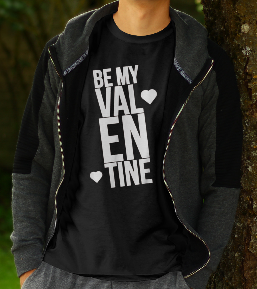 Be My Valentine Valentine Day Hearts T-Shirt