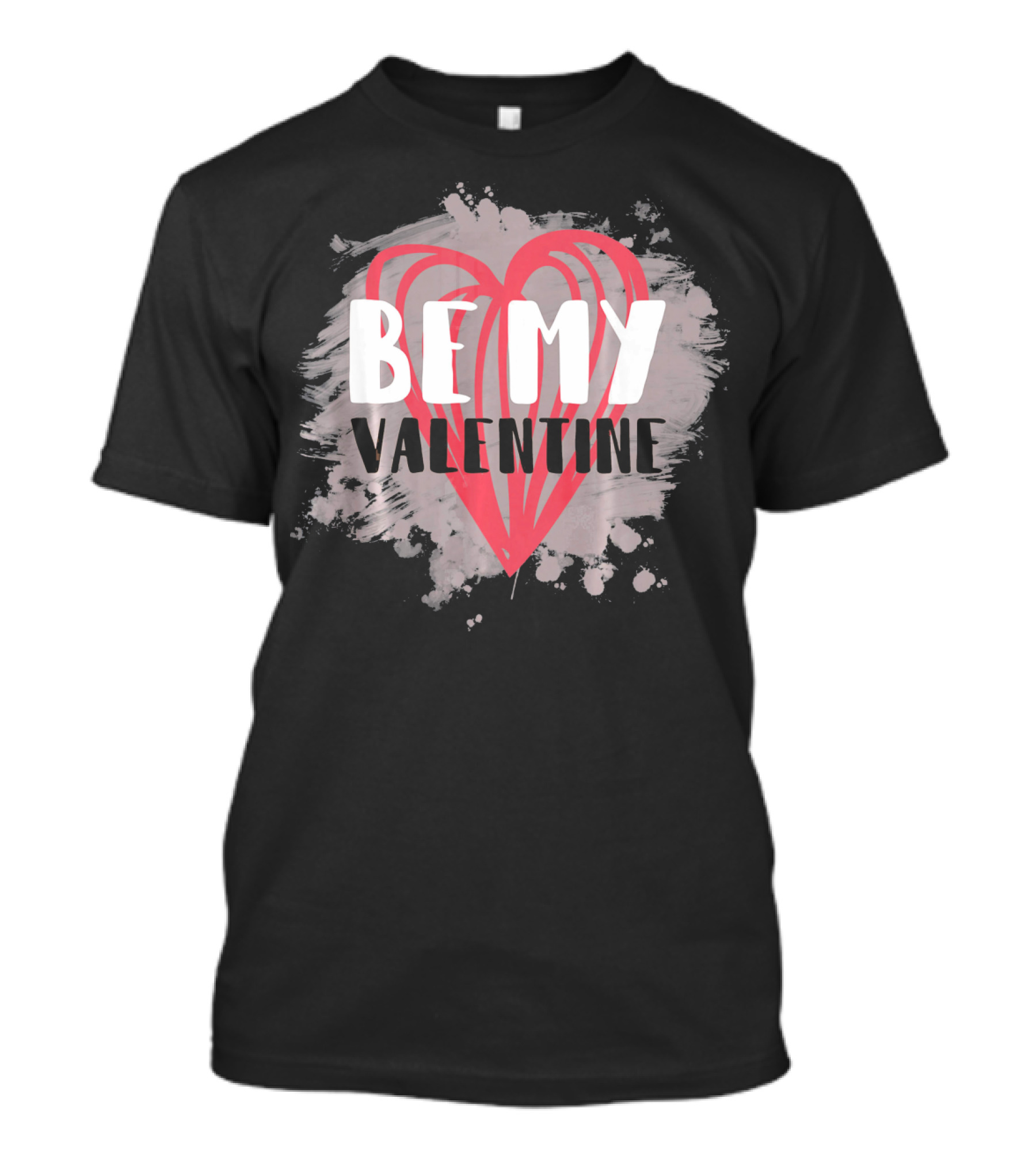 Be My Valentine Matching Family Group Heart T-Shirt