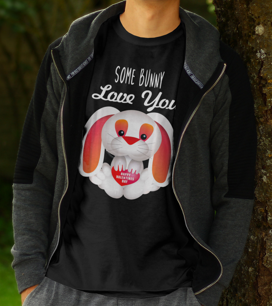 Some Bunny Love You Happy Valentines Day T-Shirt