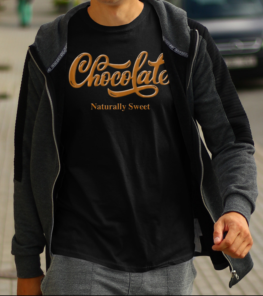 Chocolate Naturally Sweet Valentine's Day T-Shirt