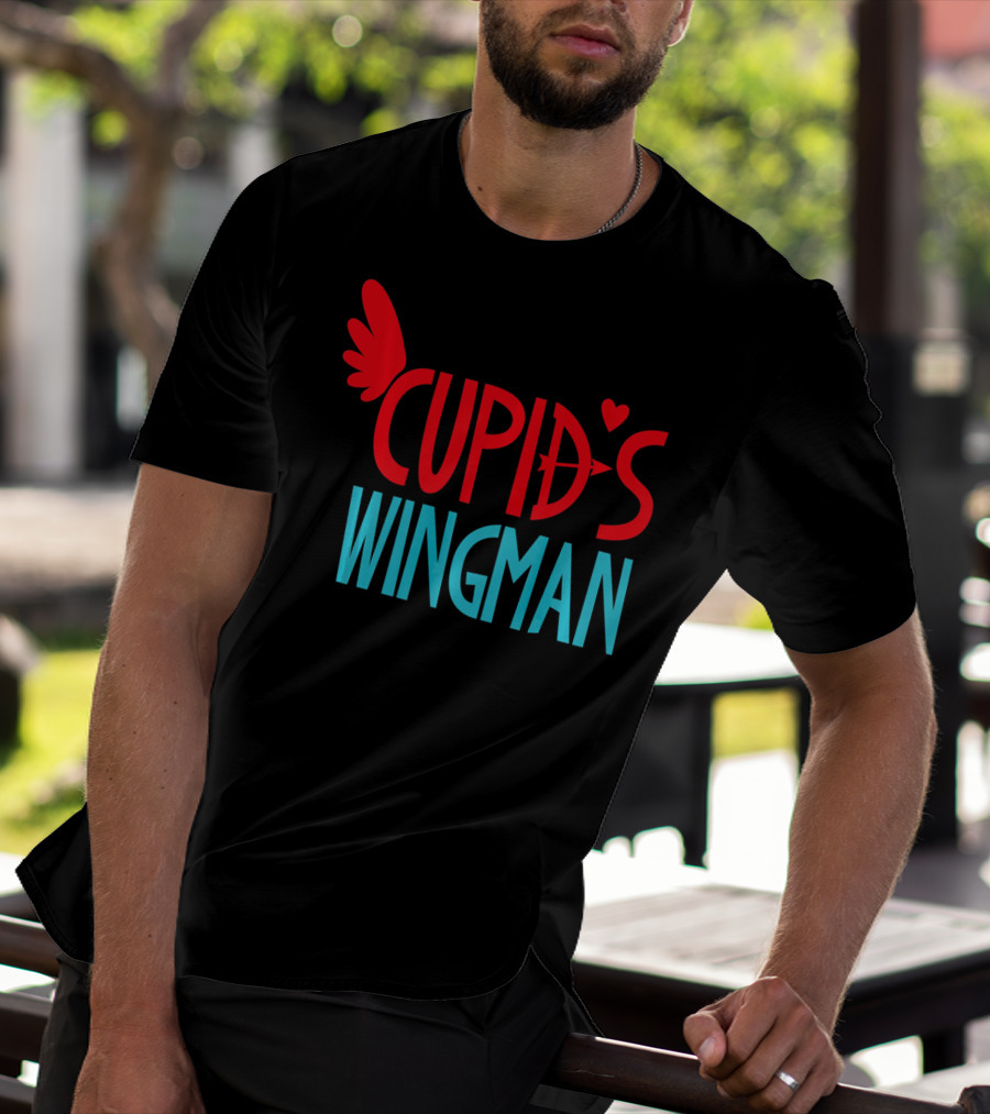 Cupid's Wingman Funny Valentine's Day T-Shirt