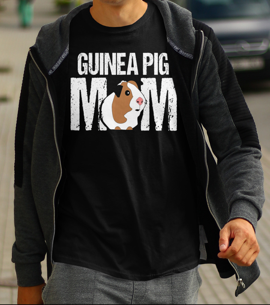 Guinea Pig Mom Funny Cute Pet Lover T-Shirt