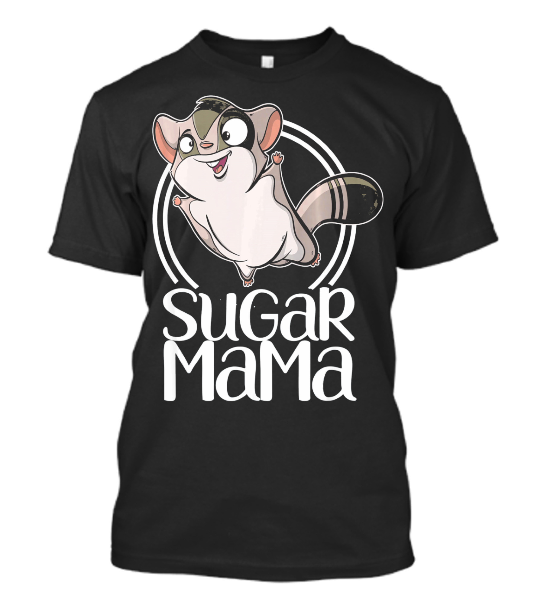 Sugar Mama Adorable Sugar Glider Character T-Shirt