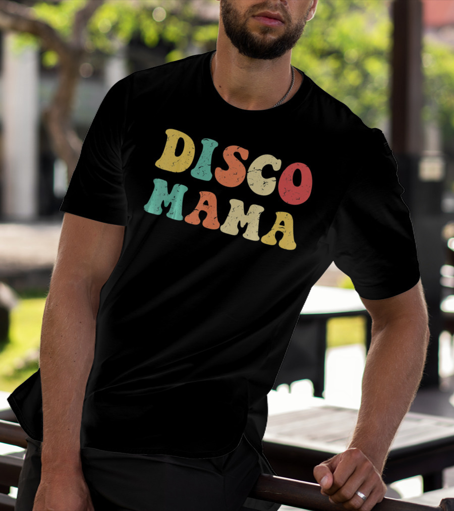 DISCO MAMA 1970s Disco Queen T-Shirt