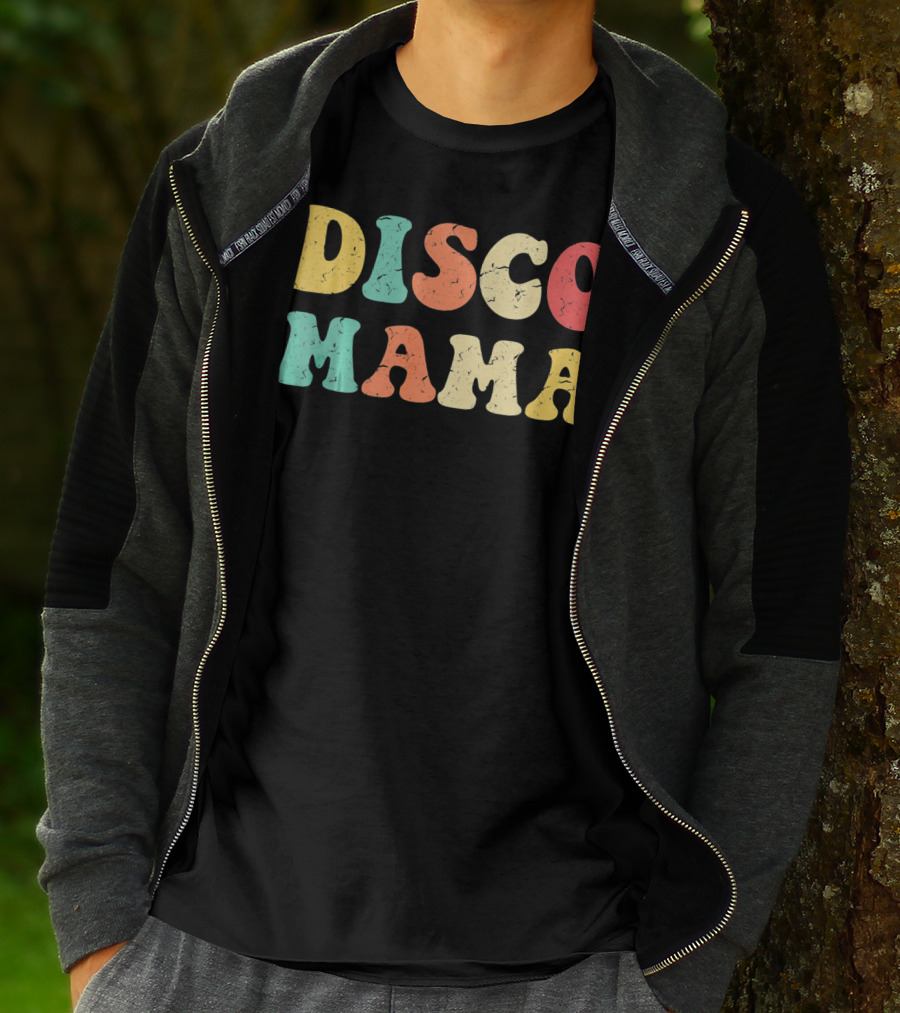 DISCO MAMA 1970s Disco Queen T-Shirt