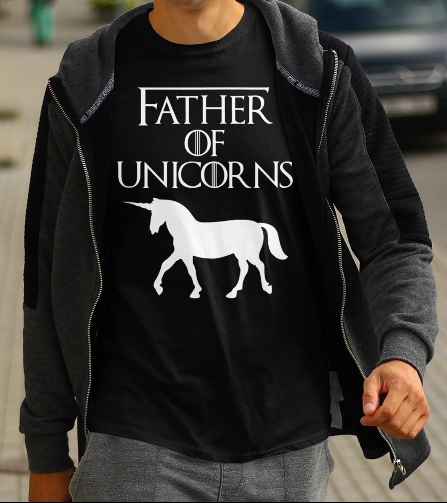 Father Of Unicorns Game Of Thrones Inspired T-Shirt