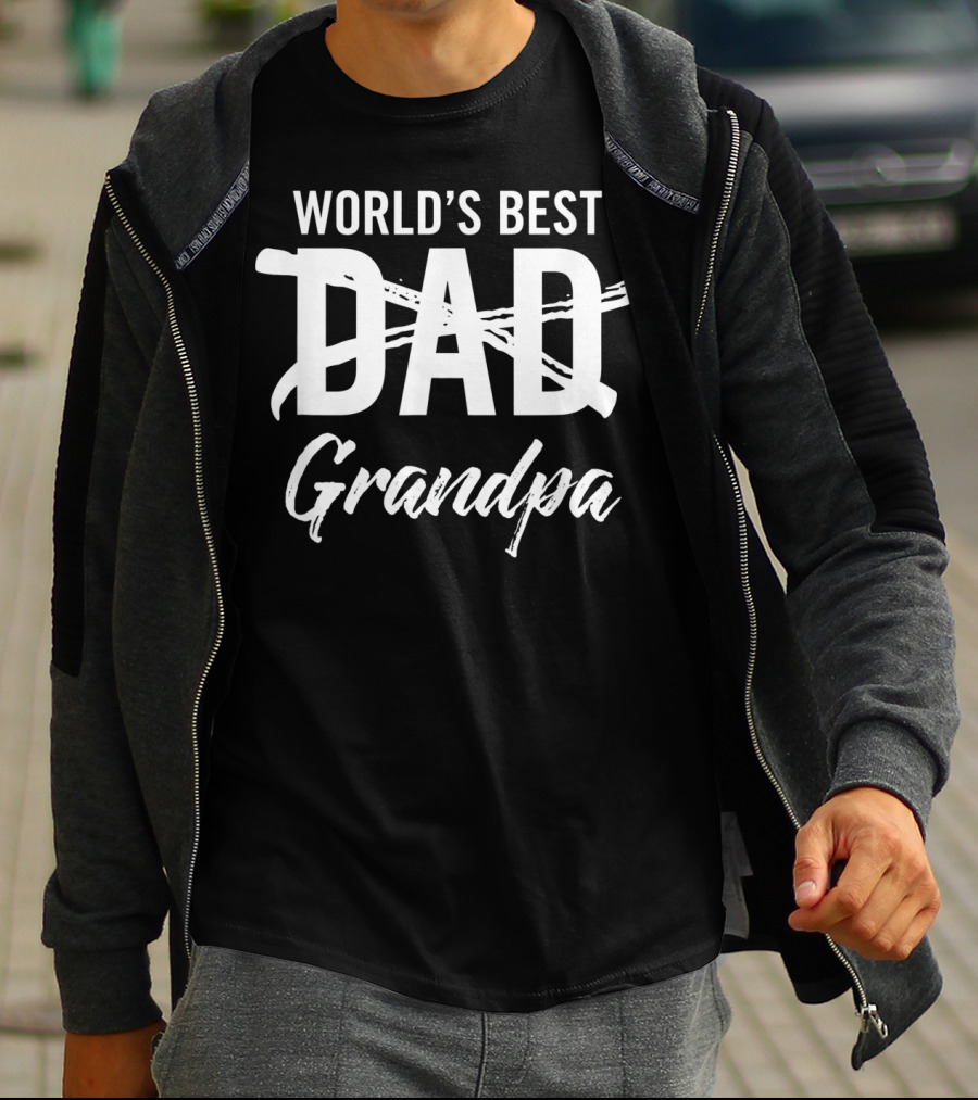 World's Best Dad Grandpa T-Shirt