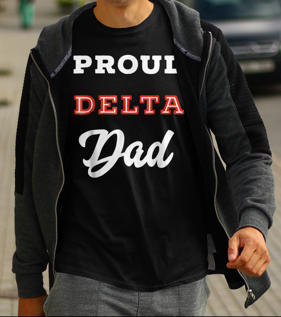 Proud Delta Sorority Dad T-Shirt