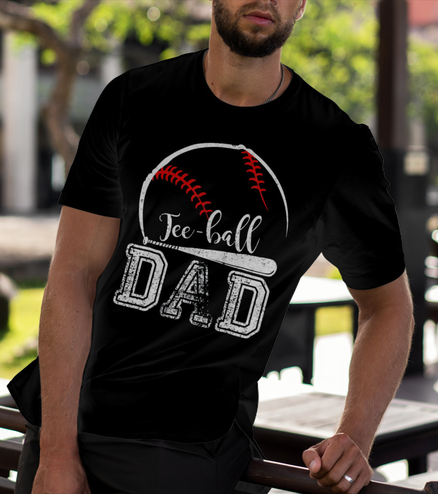 Tee-Ball Dad Mens Sport T-Shirt