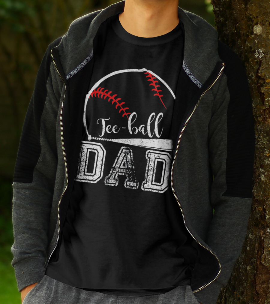 Tee-Ball Dad Mens Sport T-Shirt
