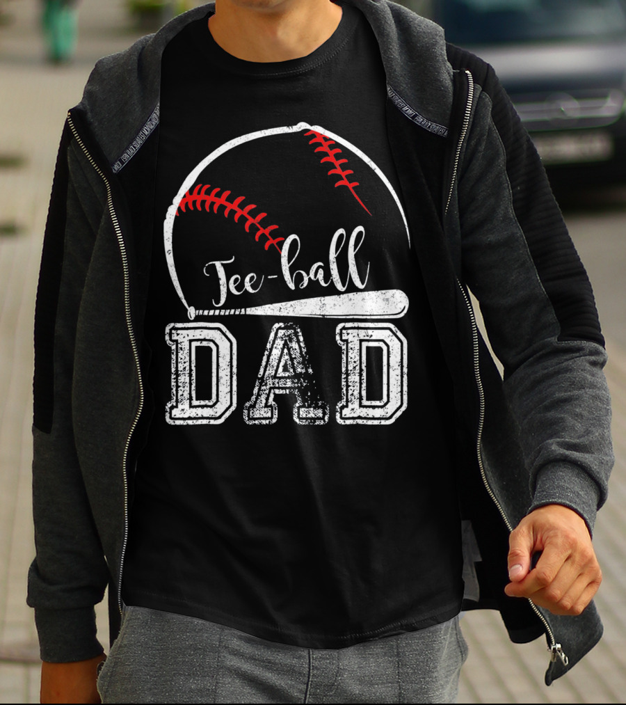 Tee-Ball Dad Mens Sport T-Shirt