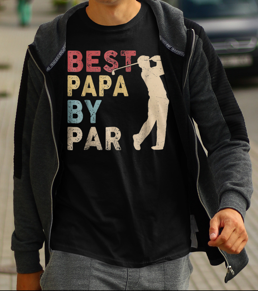 Best Papa By Par Golf T-Shirt