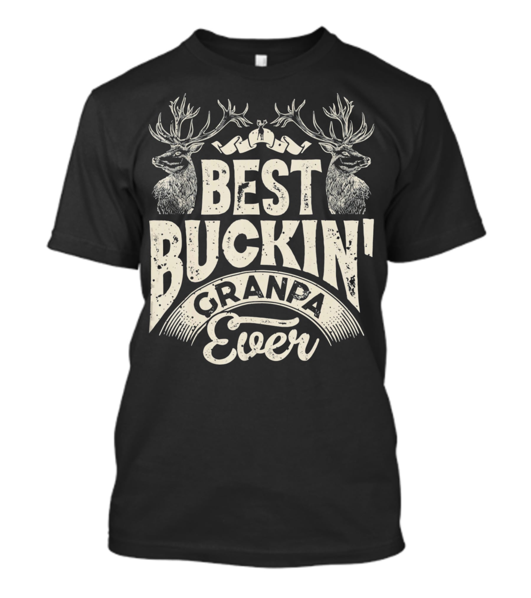 Best Buckin' Granpa Ever T-Shirt