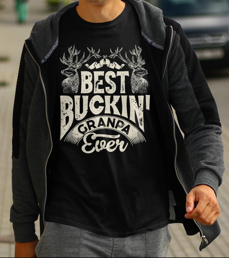 Best Buckin' Granpa Ever T-Shirt