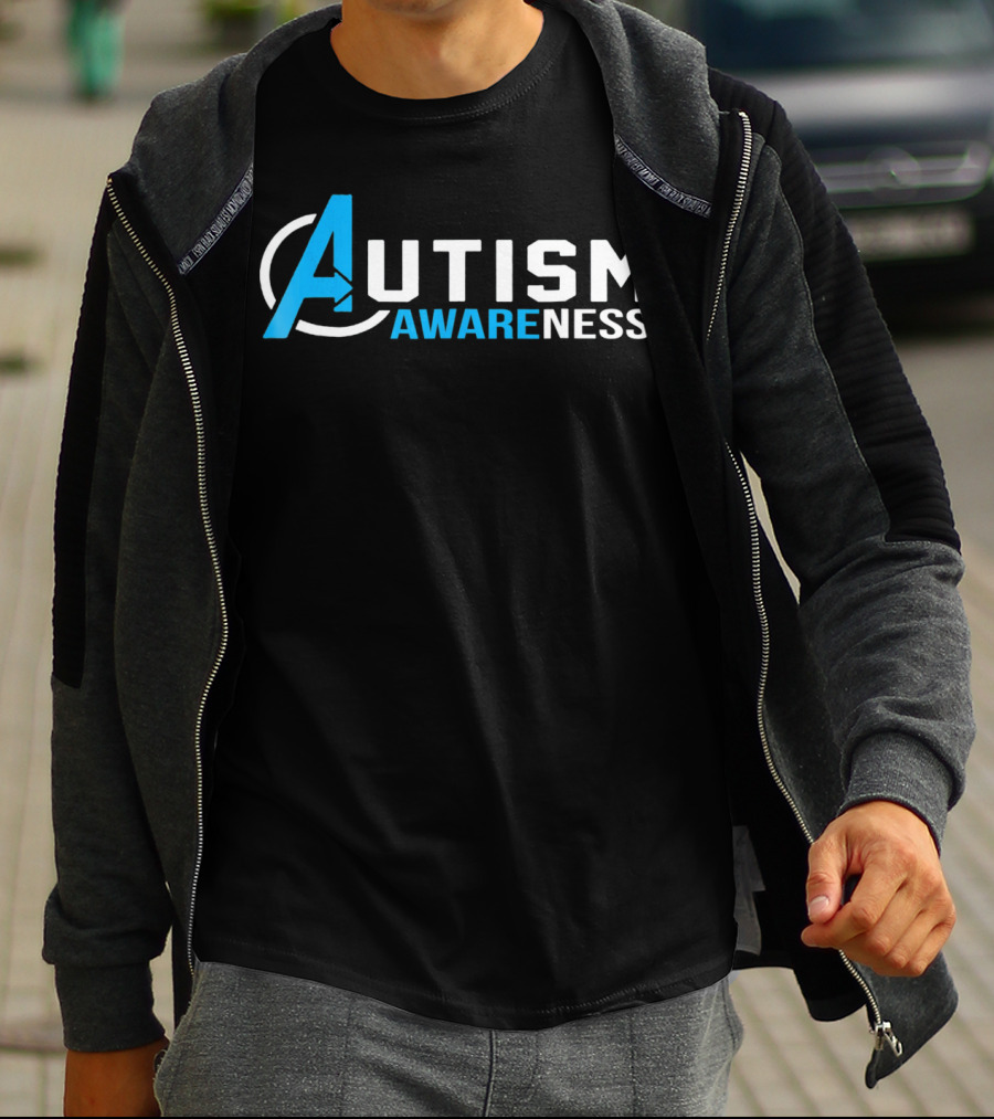 Autism Awareness Symbol Inspired By Superhero T-Shirt