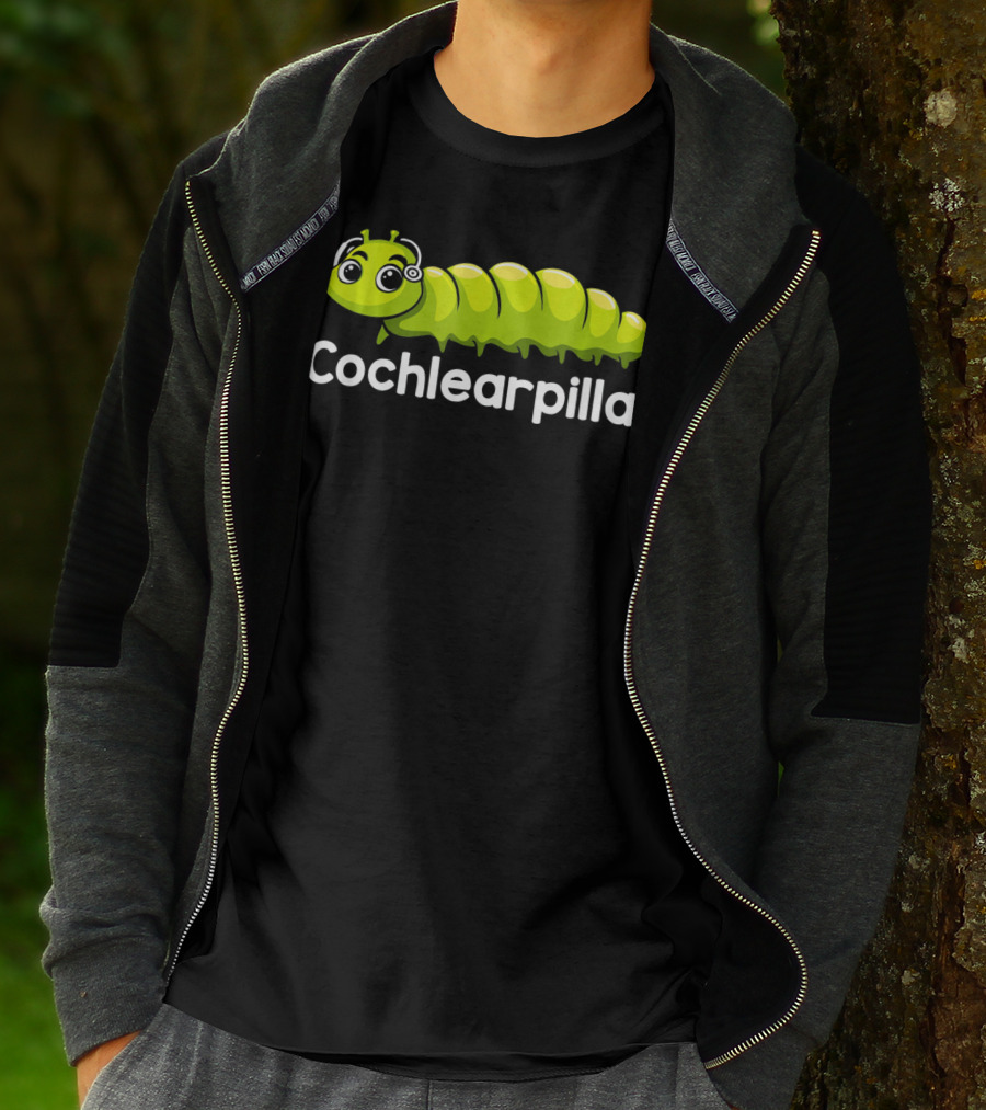 Cochlearpillar Cochlear Implant Awareness T-Shirt