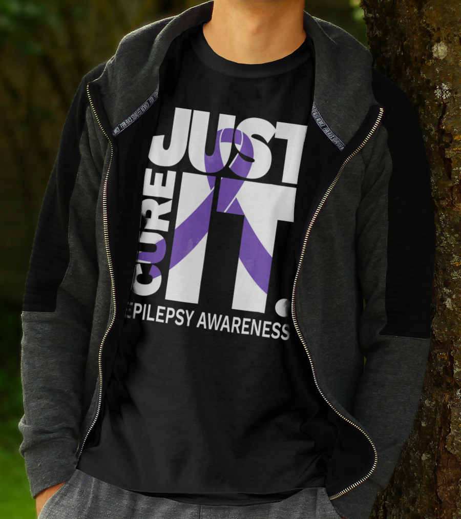 JUST CURE IT EPILEPSY AWARENESS T-Shirt