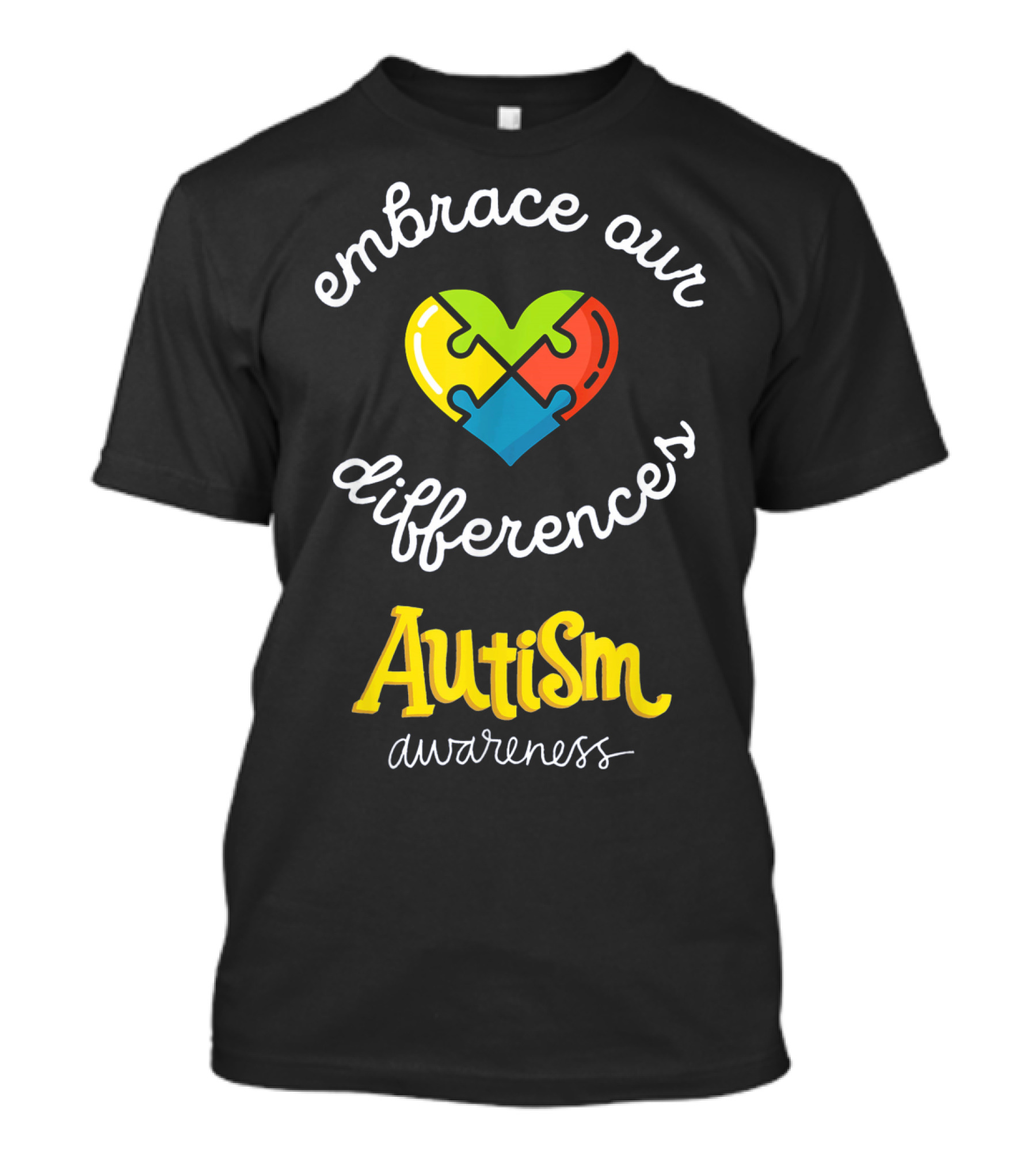 Embrace Our Differences Autism Awareness T-Shirt