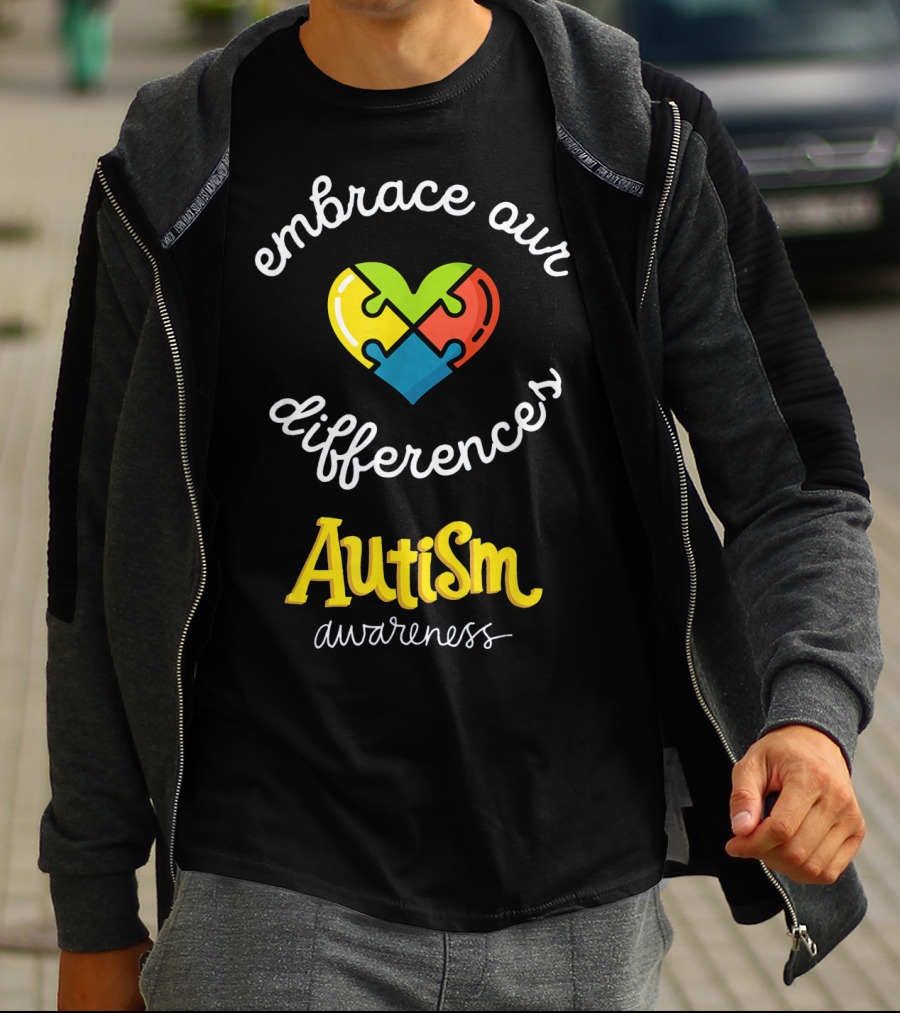 Embrace Our Differences Autism Awareness T-Shirt