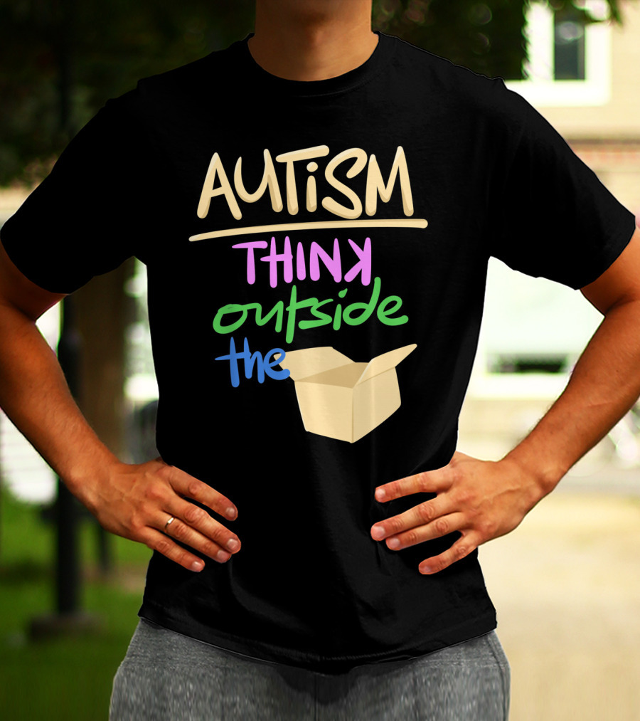 Autism Awareness Think Outside The Box T-Shirt