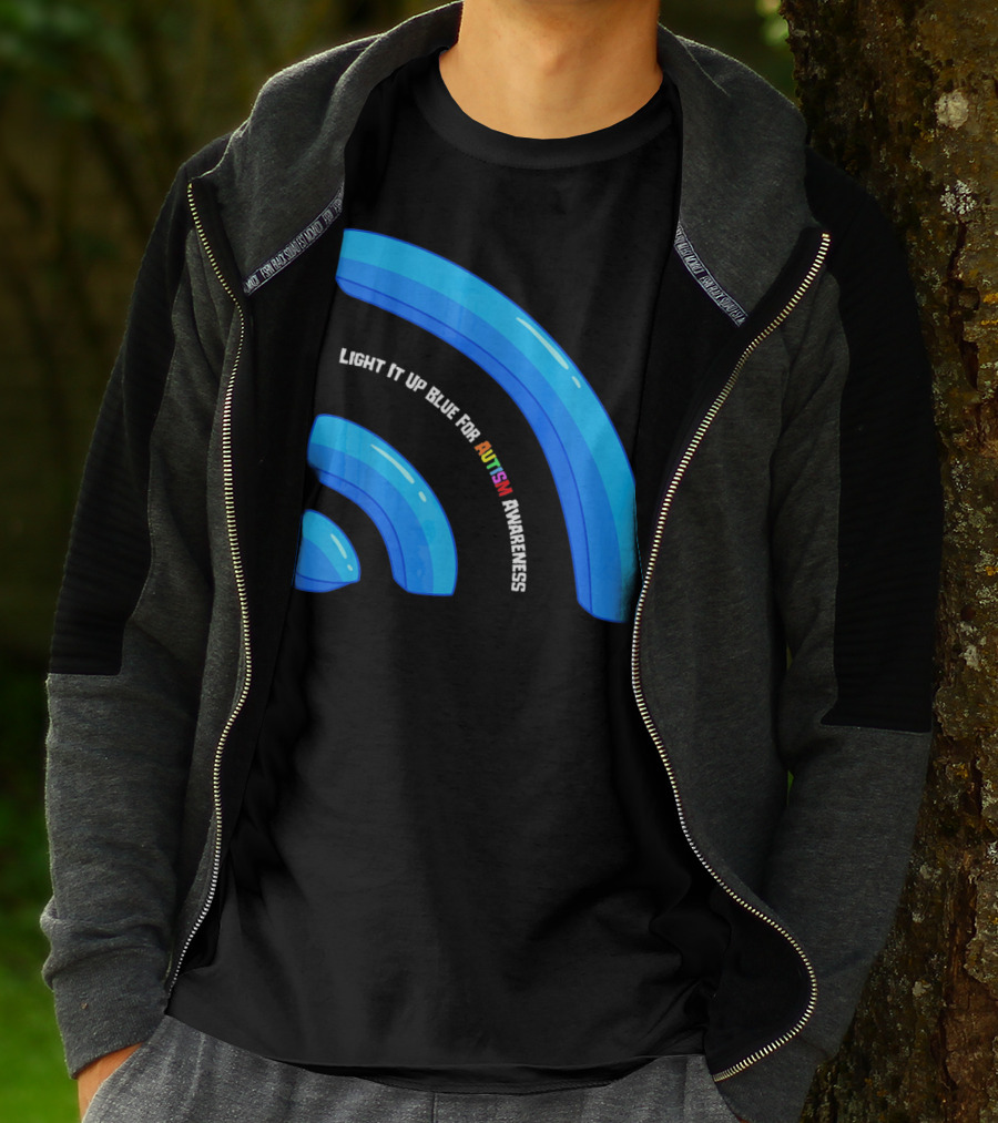 LIGHT IT UP BLUE FOR AUTISM AWARENESS T-Shirt