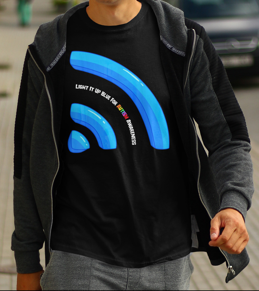 LIGHT IT UP BLUE FOR AUTISM AWARENESS T-Shirt