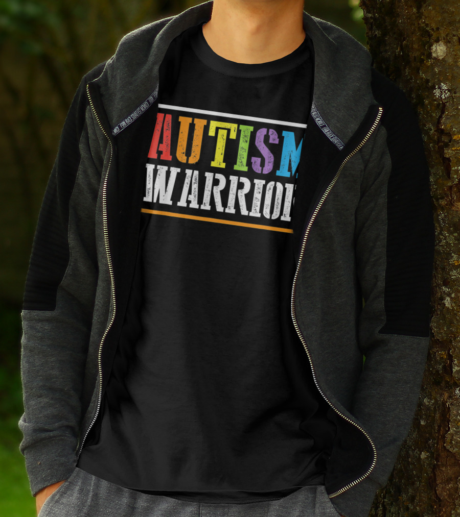 Autism Warrior Autism Awareness Month T-Shirt