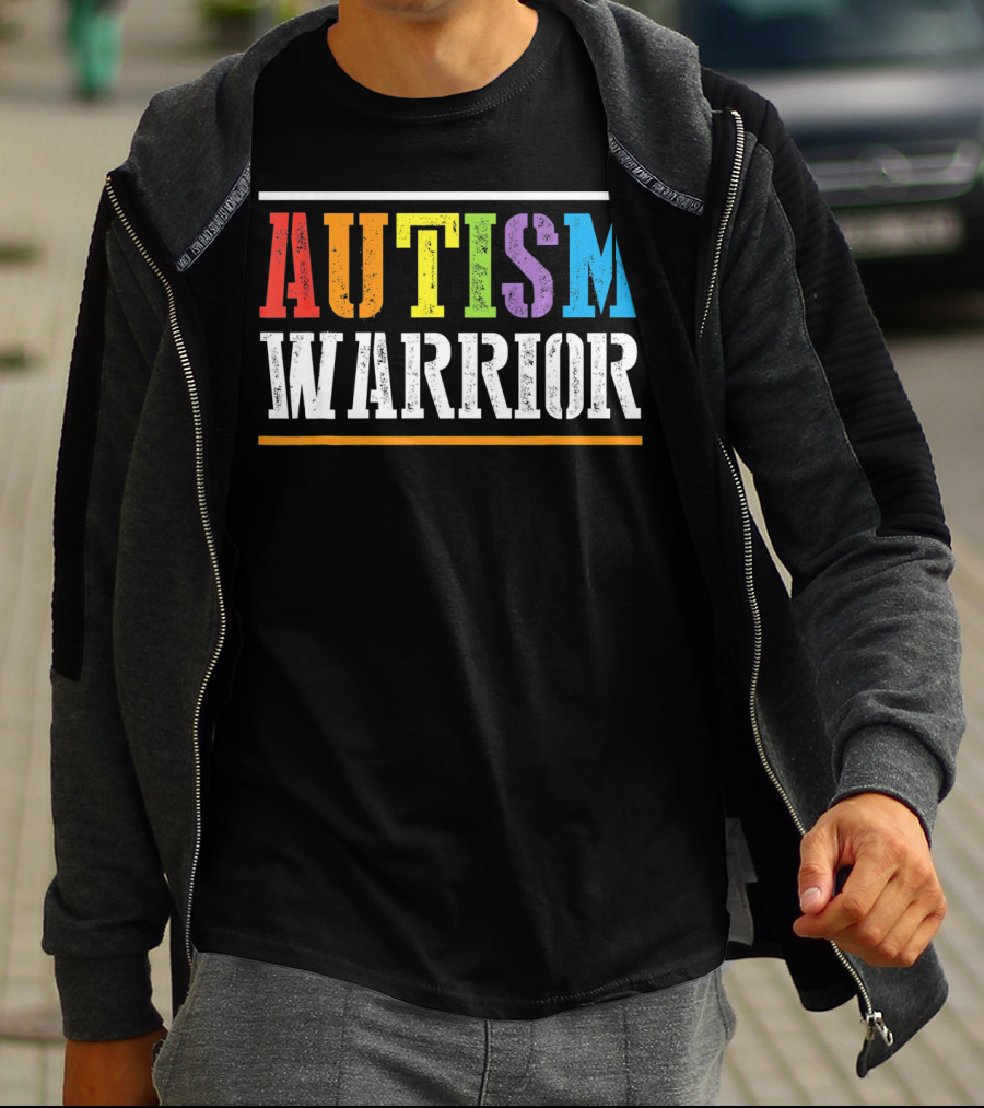 Autism Warrior Autism Awareness Month T-Shirt