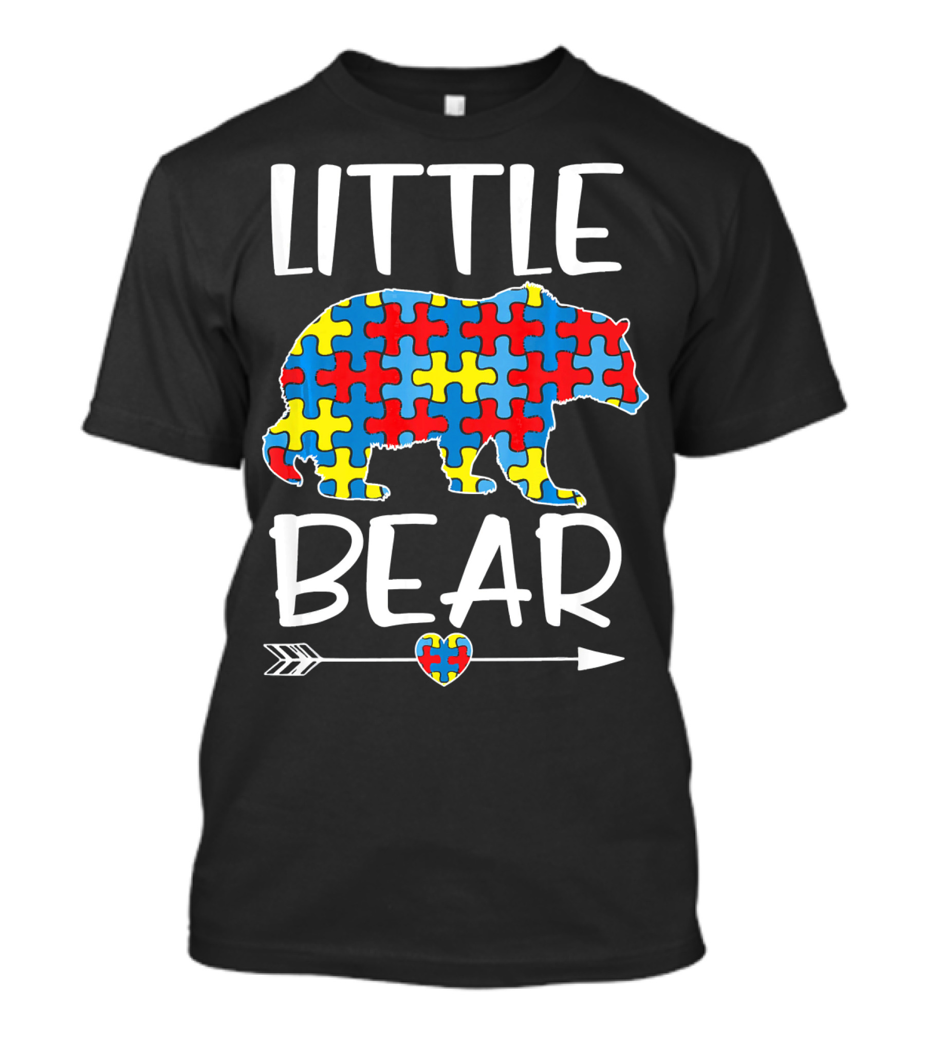 Little Bear Puzzle Autism Awareness T-Shirt