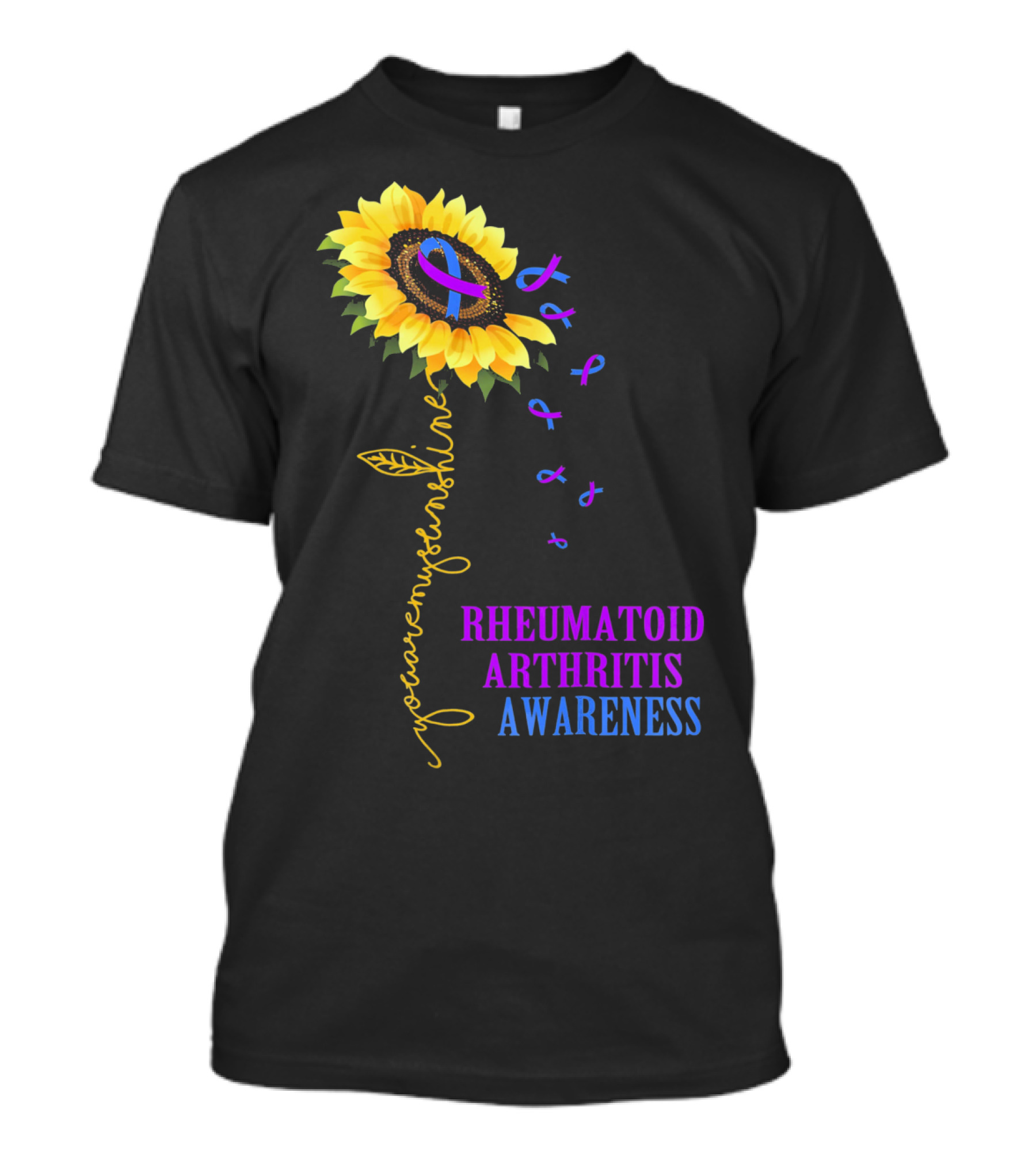 You Are My Sunshine Rheumatoid Arthritis Awareness T-Shirt
