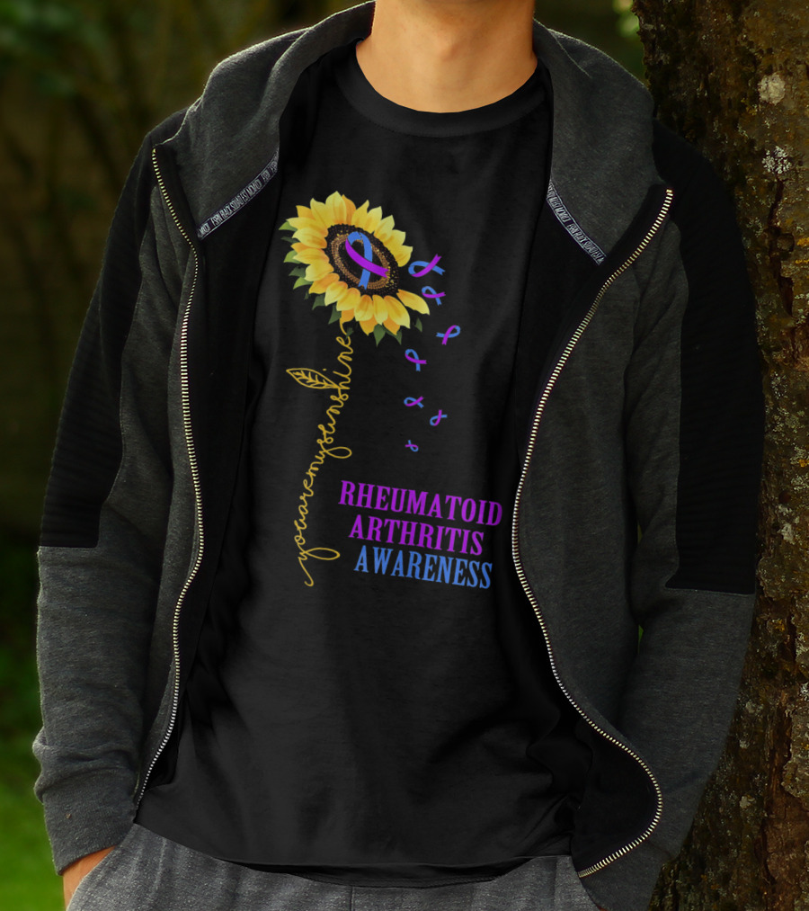 You Are My Sunshine Rheumatoid Arthritis Awareness T-Shirt