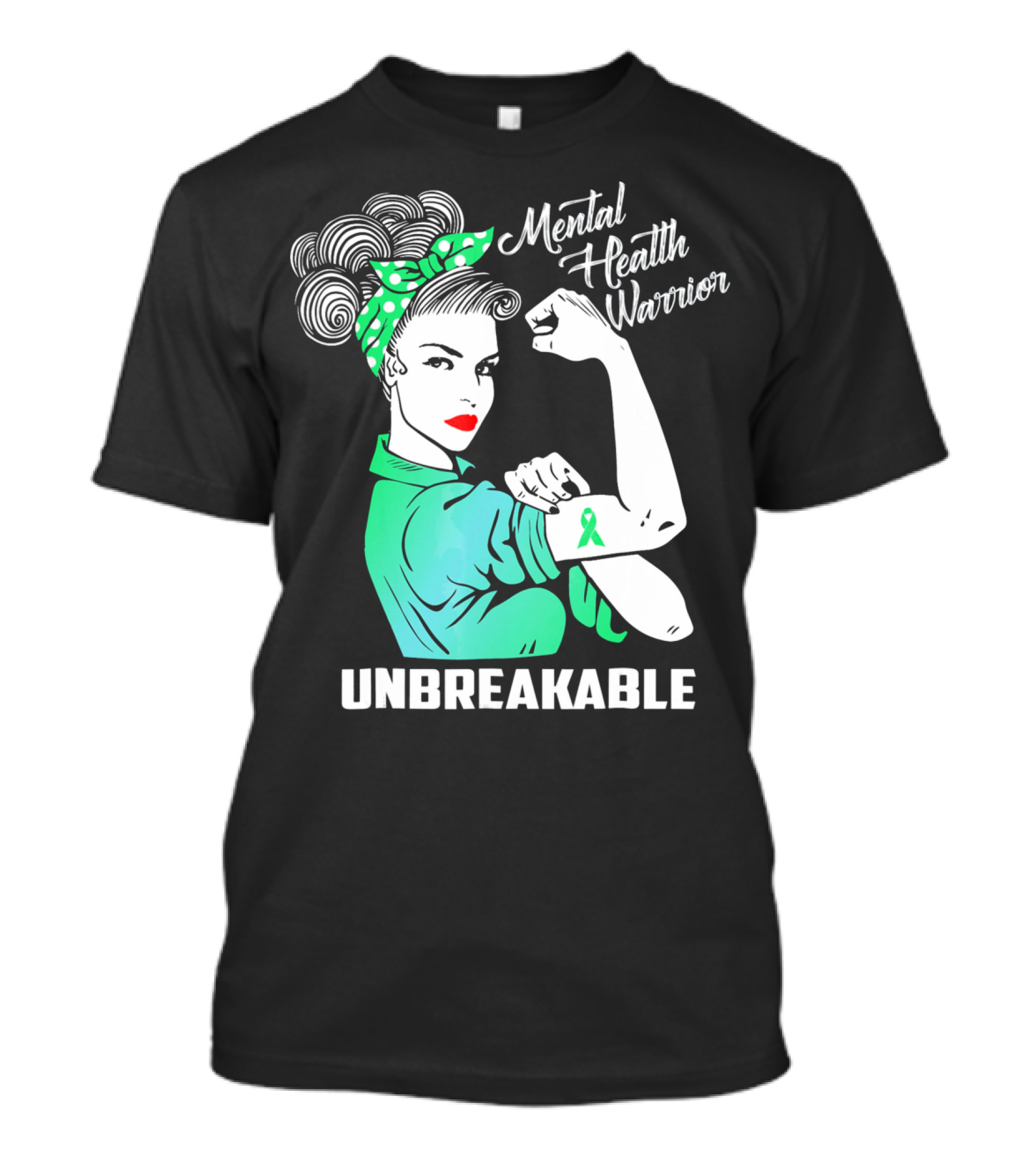 Mental Health Warrior Unbreakable Strength T-Shirt