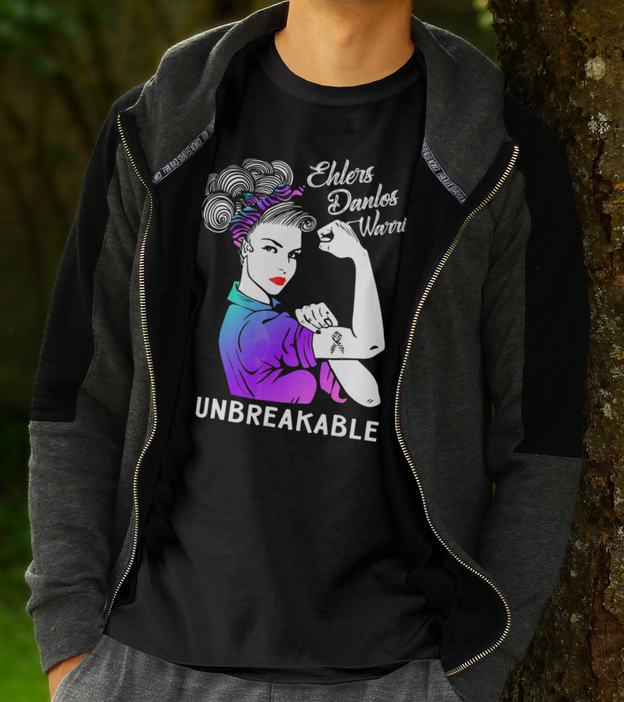 Ehlers Danlos Syndrome Warrior Unbreakable T-Shirt