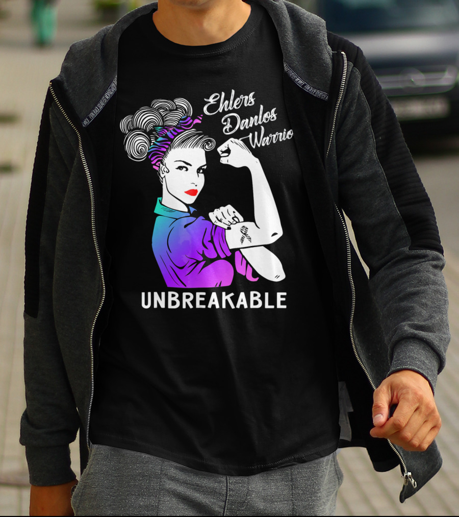 Ehlers Danlos Syndrome Warrior Unbreakable T-Shirt